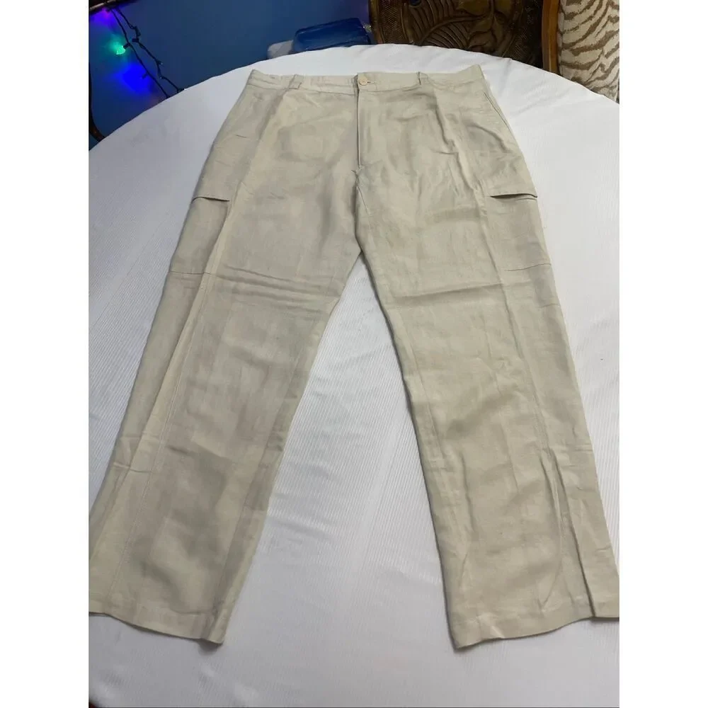 Orvis Men’s Vintage Linen Pants Size 40